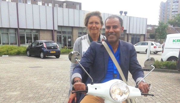 Janna van ’t Sant en Noreddine Benmhamed