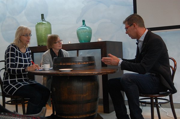 Wilfred Hekkers in gesprek