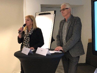 Jolanda Kroone en  Tjeerd Hulsman bij Naar een effectievere uitvoering Werk en Inkomen