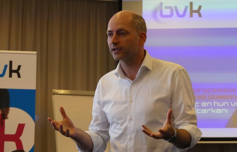 Ido van der Meulen  geeft een workshop